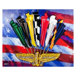 Indianapolis Motor Speedway Vintage 16x20 Stretch Canvas