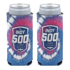 2024 Indy 500 Tie Dye Slim Can Cooler