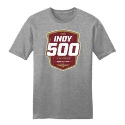 2024 Indy 500 Triblend Grey Shirt