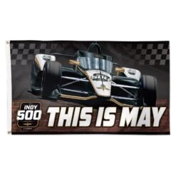 2023 Indianapolis 500 Single Sided 3x5 Flag