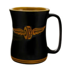 Wing Wheel Flag Sculpted Barista Mug