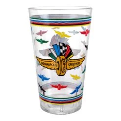 Wing Wheel Flag Plastic Tritan Tumbler 24oz