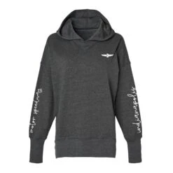 Indianapolis Motor Speedway Script Hooded Sweatshirt - Charcoal