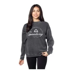 Ladies IMS Campus Crew Sweatshirt Charcoal