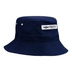Wing And Wheel Cotton Bucket Hat