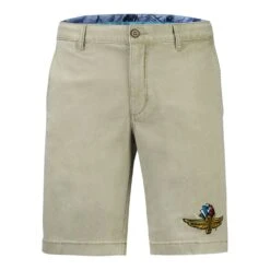 Wing Wheel Flag Tommy Bahama Khaki Shorts
