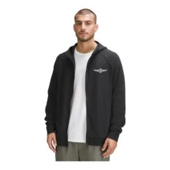 Lululemon Wing And Wheel City Sweat Full Zip Hoodie