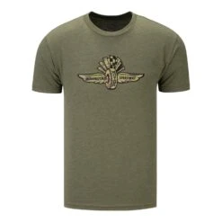 Wing Wheel Flag Camo T-Shirt