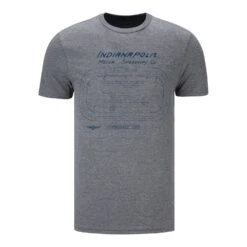Indianapolis Motor Speedway Blueprint T-Shirt