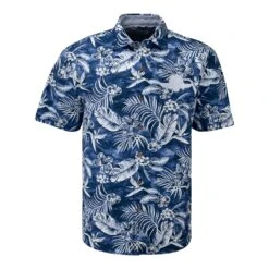 Wing And Wheel Tommy Bahama Aqua Lush Button Down