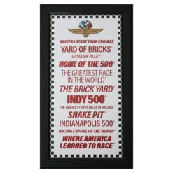 IMS Framed "Subway Sign" Wall Art