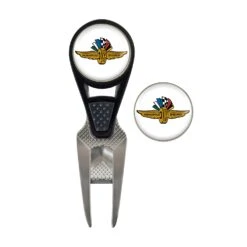 Wing Wheel Flag CVX Golf Repair Tool With Ball Marker