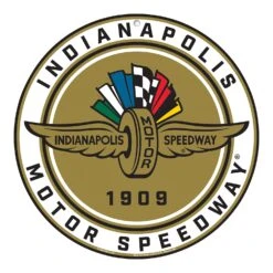 Wing Wheel Flag Round Plastic Sign