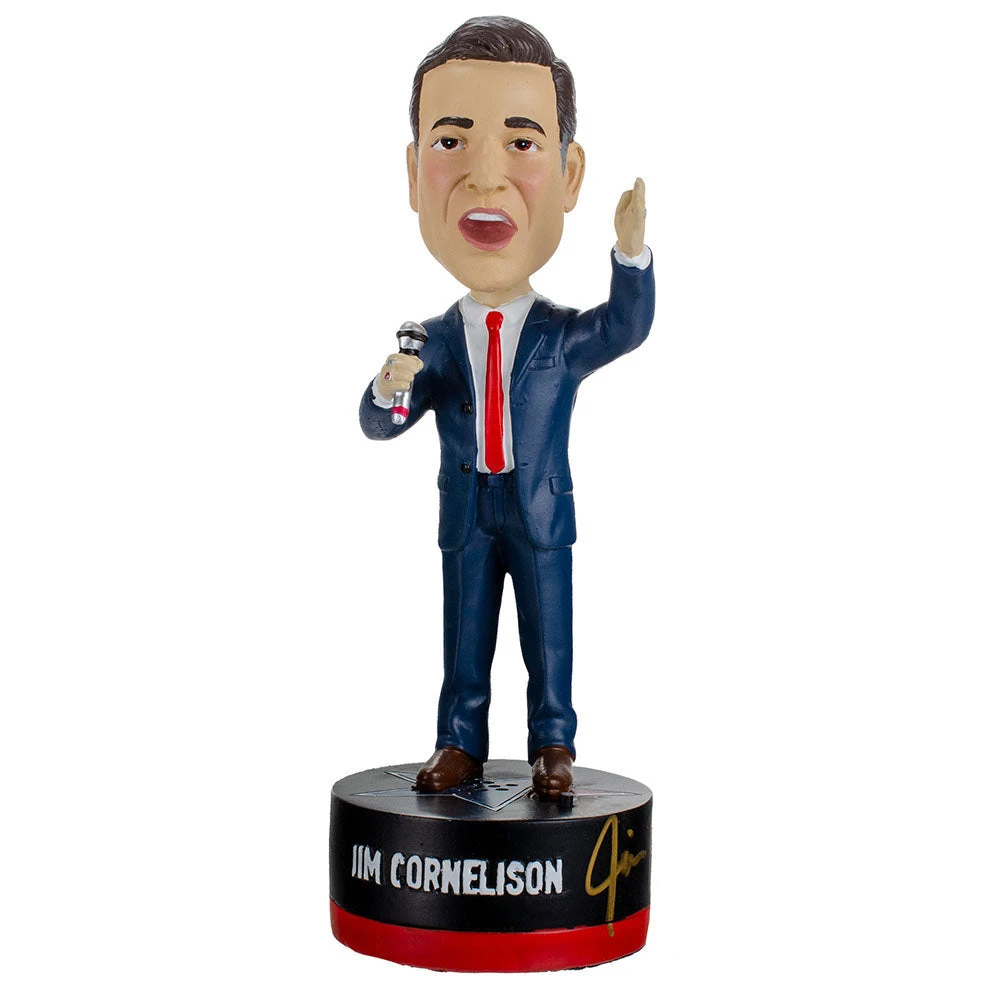 Autographed Jim Cornelison Bobble Head