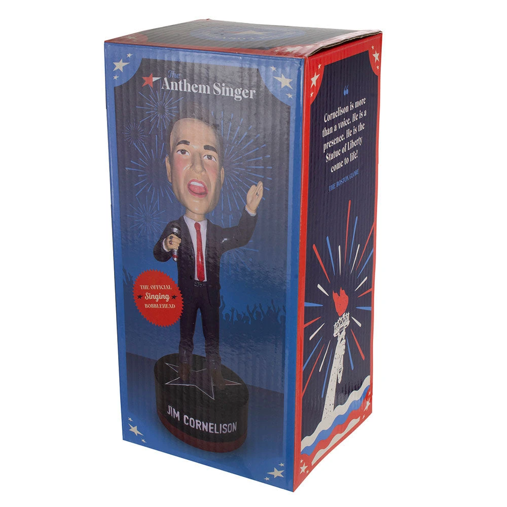 Autographed Jim Cornelison Bobble Head - Image 4