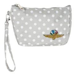 Wing Wheel Flag Dot Wristlet