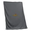 Wing Wheel Flag Embroidered Sweatshirt Blanket