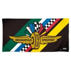 Wing Wheel Flag 7 Stripe Beach Towel