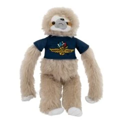 Wing Wheel Flag Sloth Hanger Plush