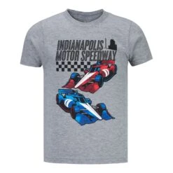 Indianapolis Motor Speedway Car Graphic T-Shirt