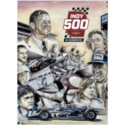 104th Running Program Autographed By Starting Field