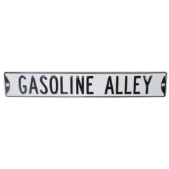 Gasoline Alley Street Sign