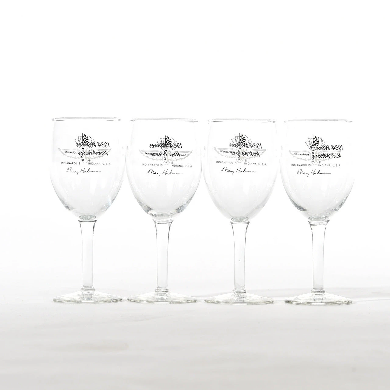 IMS Historical INDY 500 Glassware - 1984 Rick Mears Set