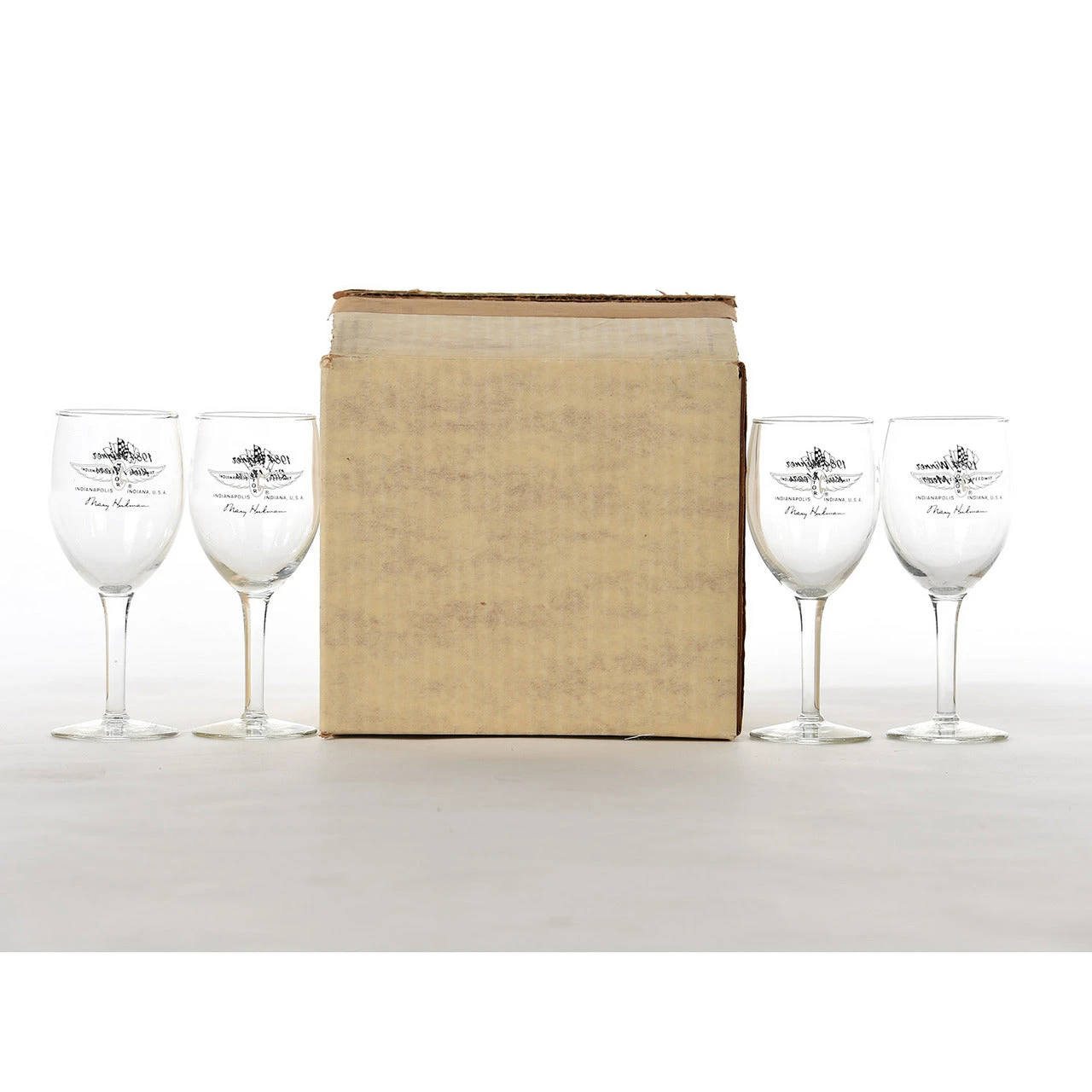 IMS Historical INDY 500 Glassware - 1984 Rick Mears Set - Image 5