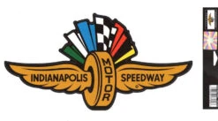 Wing Wheel Flag Large Decal